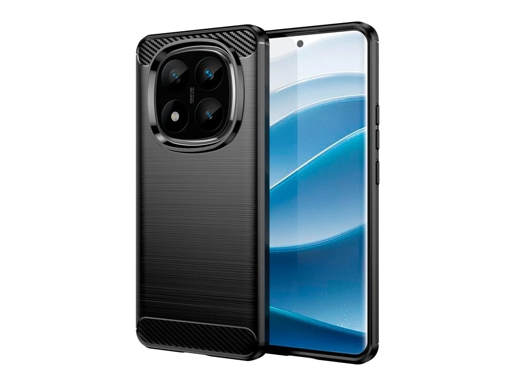 Etui Winner WG Carbon Xiaomi Redmi Note 14 Pro 5G/Note 14 Pro+ 5G Czarny