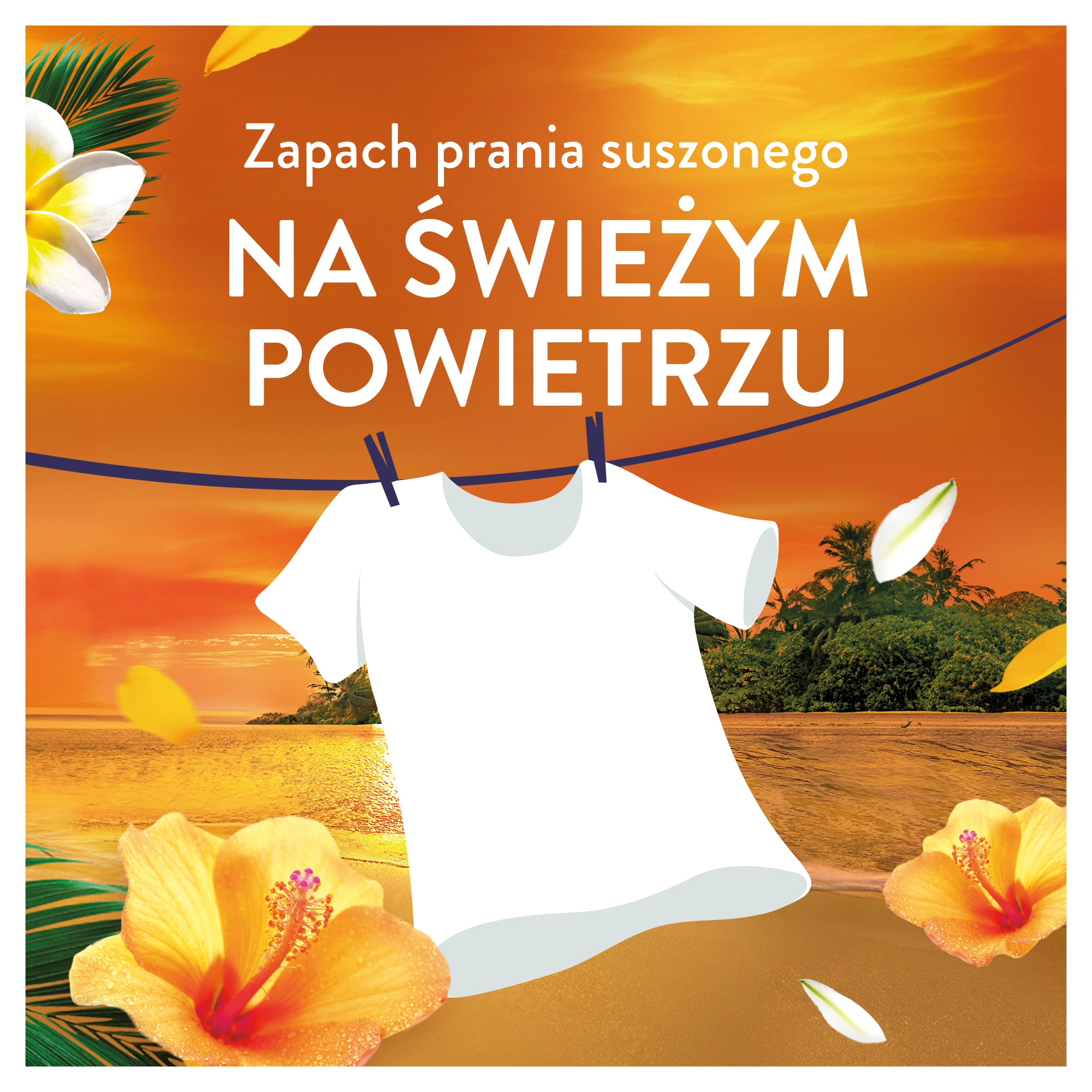 Płyn do płukania Lenor Fresh Air Effect Tropical Sunset 50 prań 0,7l