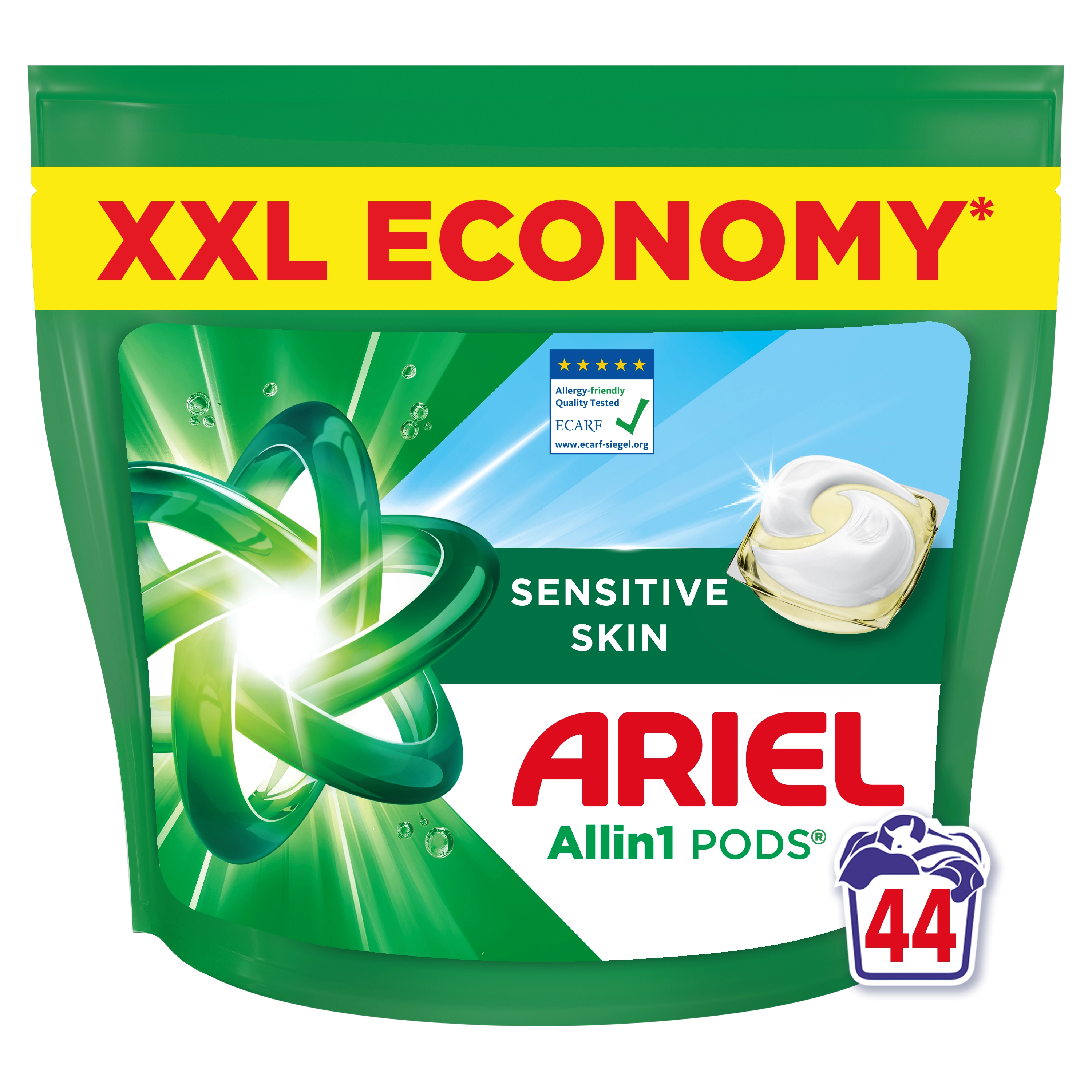 Ariel All in 1 Sensitive 44szt.