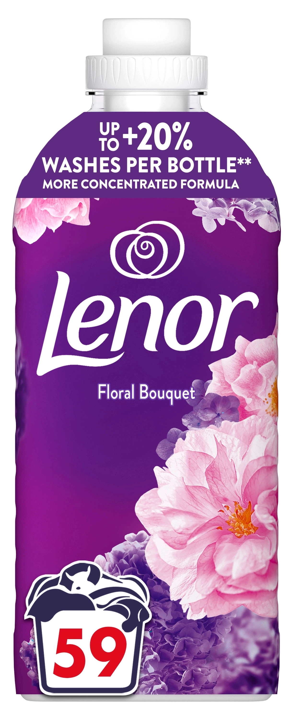 Płyn do płukania Lenor Floral Bouquet 59 prań 1,239l