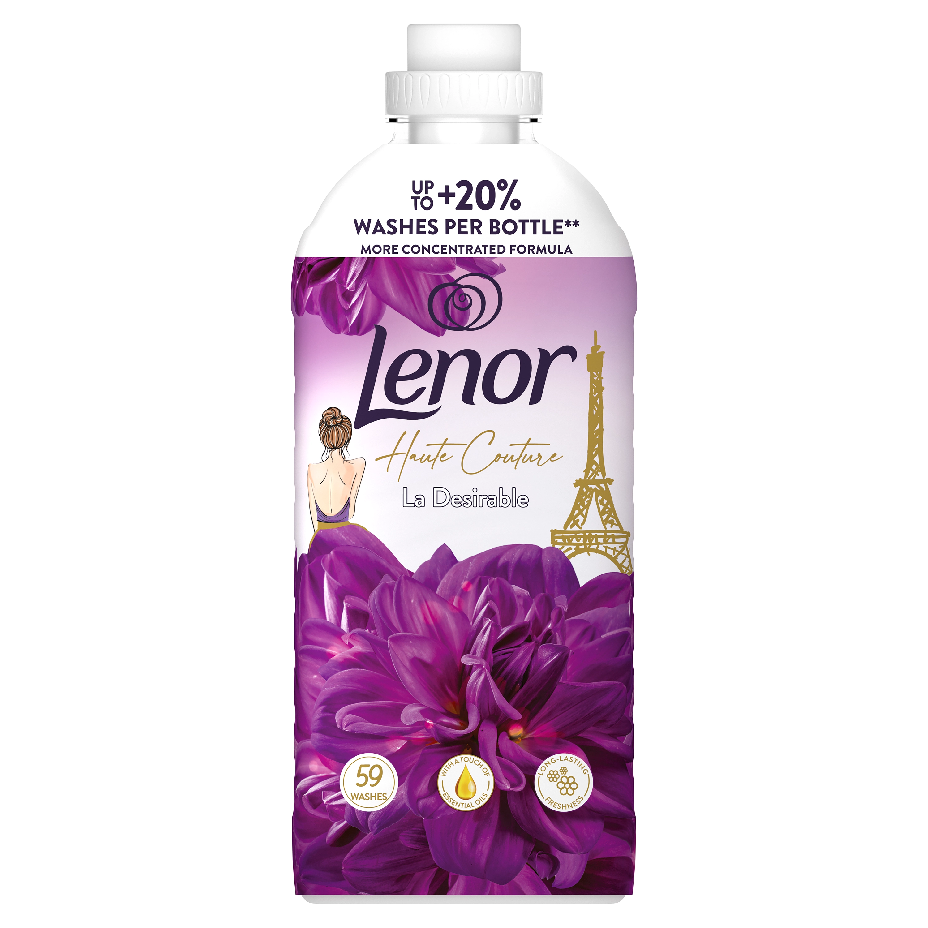 Płyn do płukania Lenor Haute Couture La Desirable 59 prań 1,239l