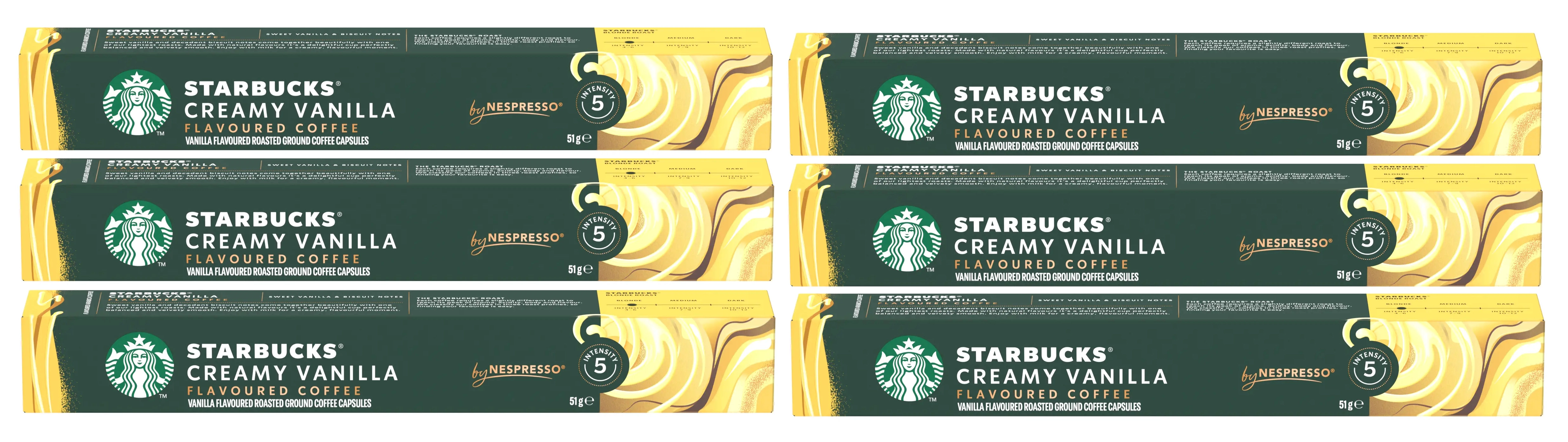 Kapsułki Starbucks Nespresso Vanilla 60szt.