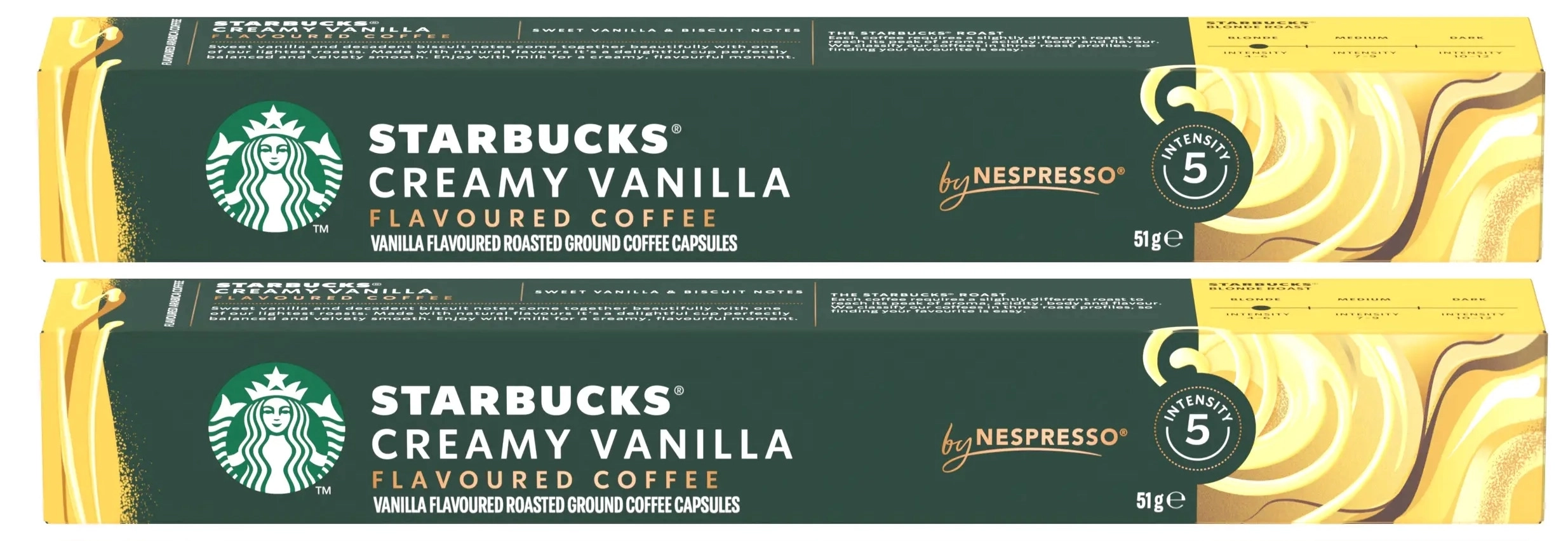 Kapsułki Starbucks Nespresso Vanilla 20szt.