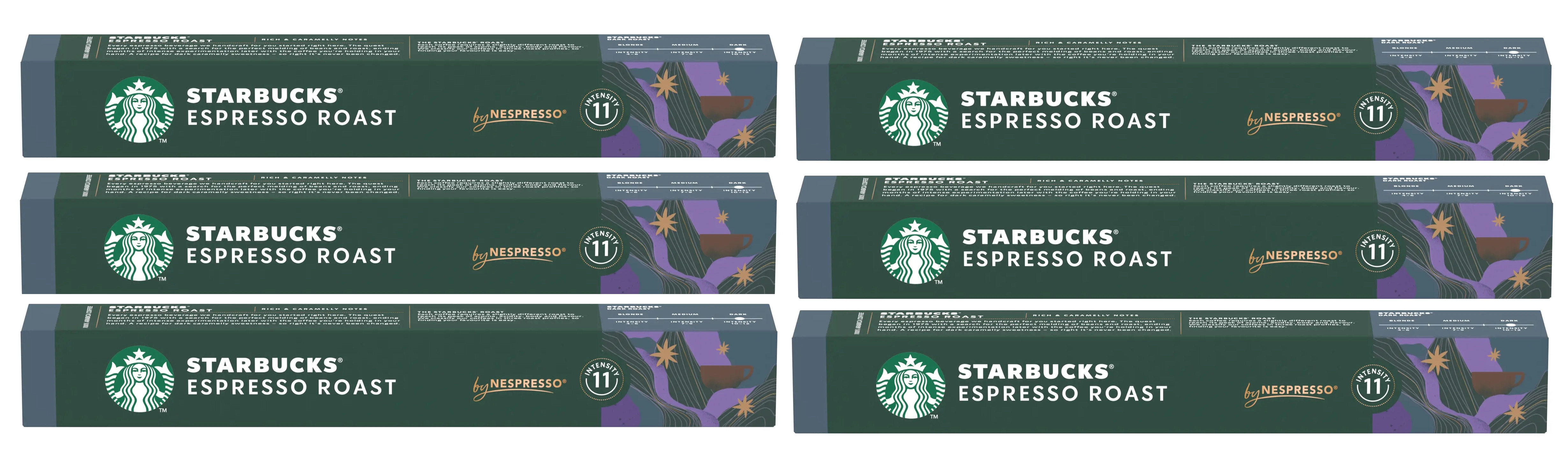 Kapsułki Starbucks Nespresso Espresso Roast 60szt.