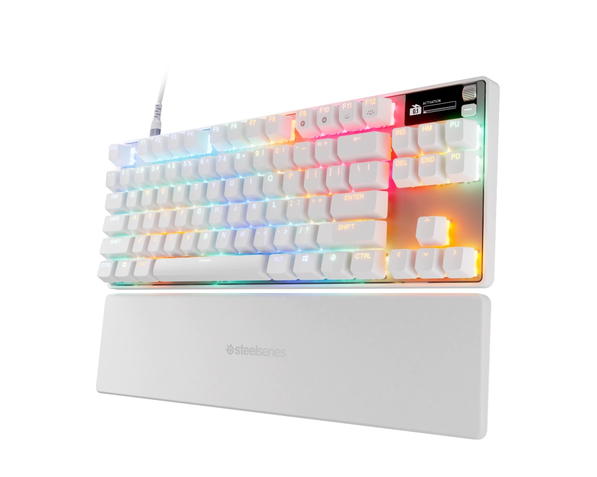 Klawiatura mechaniczna SteelSeries Apex Pro TKL Gen 3 US Biały