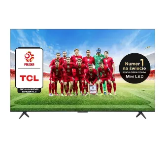 Telewizor TCL 55C6K 55" QD-Mini LED 4K 144Hz Google TV Dolby Vision IQ Dolby Atmos HDMI 2.1 DVB-T2