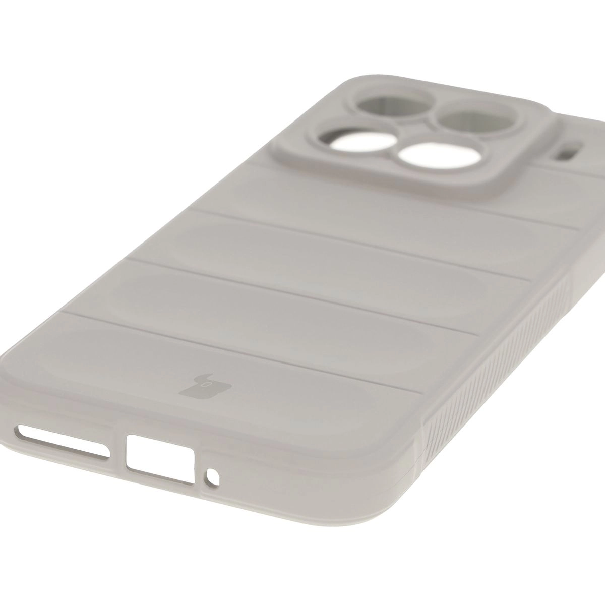 Etui Bizon Tur do Xiaomi 15 Jasnoszary