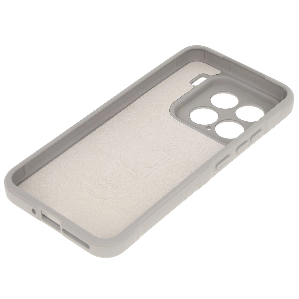 Etui Bizon Tur do Xiaomi 15 Jasnoszary