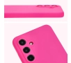 Etui Bizon Silikonowe Soft do Galaxy S24 FE Neonowo-różowy