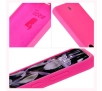Etui Bizon Silikonowe Soft do Galaxy S24 FE Neonowo-różowy