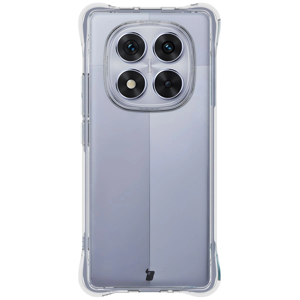 Etui Bizon Elastyczne Salpa do Xiaomi Redmi Note 14 Pro 5G / Poco X7 Przezroczysty