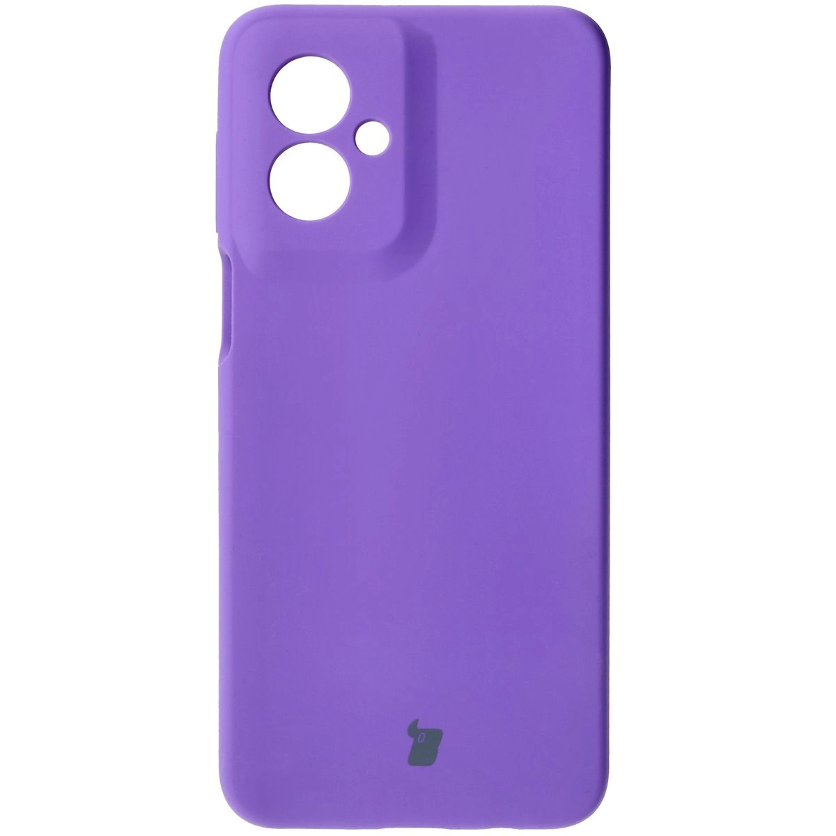 Etui Bizon Silikonowe Soft do Motorola Moto G55 5G Fioletowy