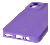 Etui Bizon Silikonowe Soft do Motorola Moto G55 5G Fioletowy