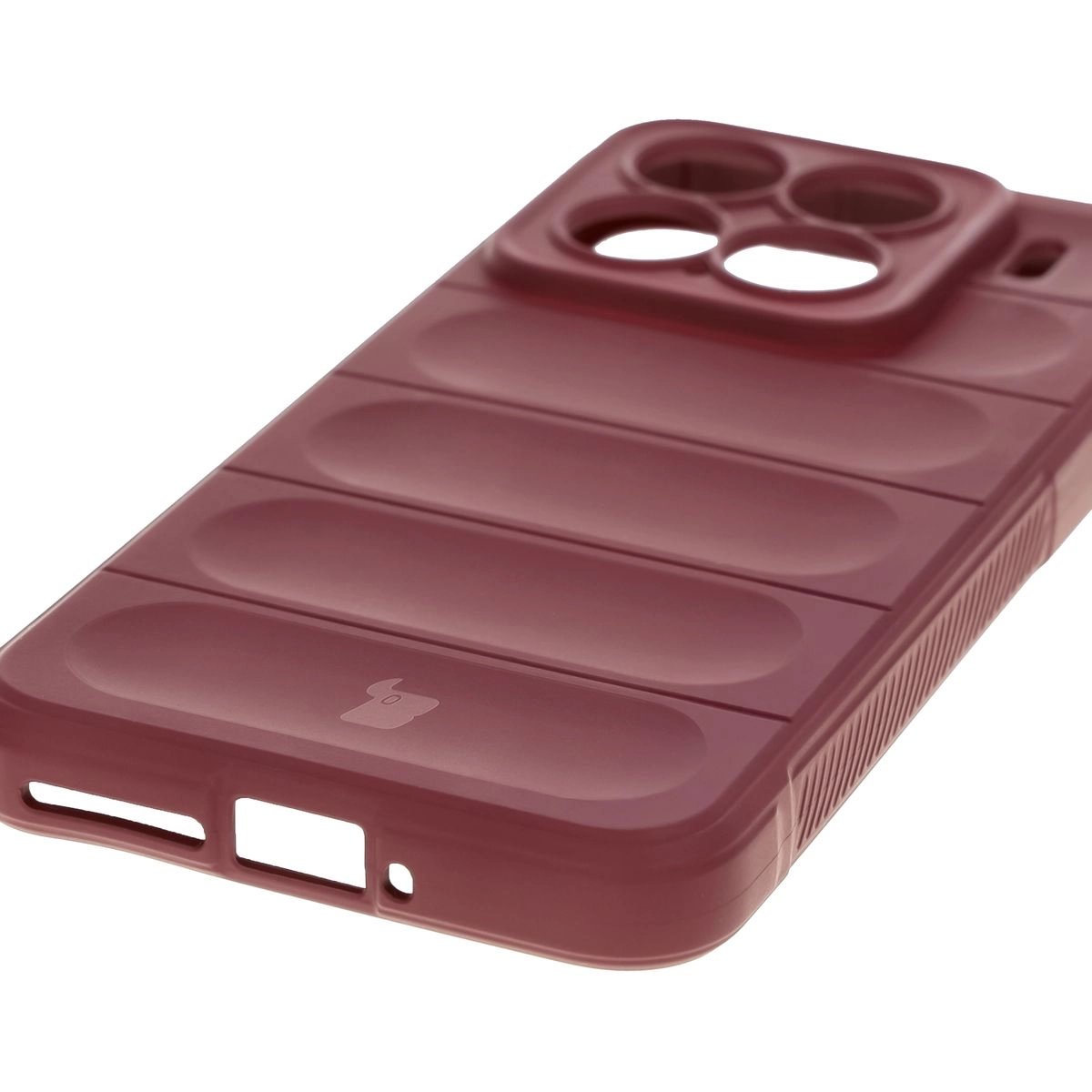 Etui Bizon Tur do Xiaomi 15 Ciemnofioletowy
