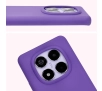Etui Bizon Silikonowe Soft do Xiaomi Redmi Note 14 Pro 5G/Poco X7 Fioletowy