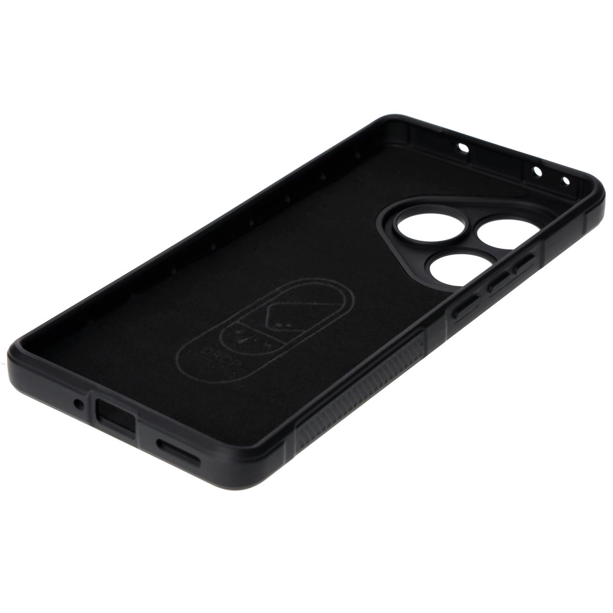 Etui Bizon Tur do Realme GT 6 / GT 6T / GT Neo 6 / GT Neo 6 SE Czarny