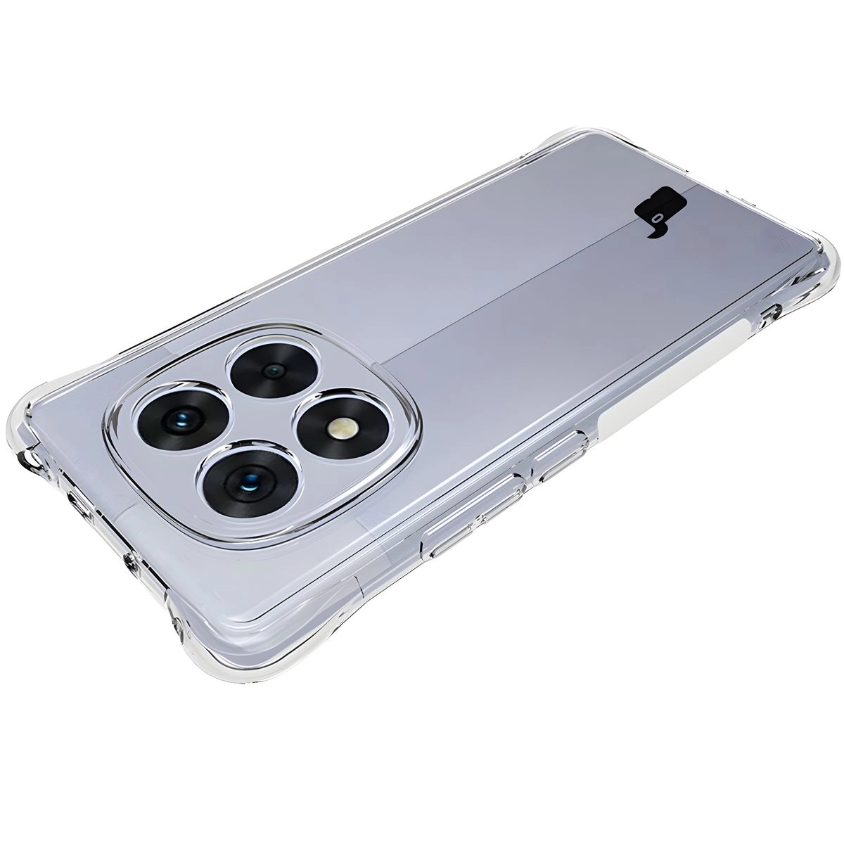 Etui Bizon Elastyczne Salpa do Xiaomi Redmi Note 14 Pro 4G Przezroczysty