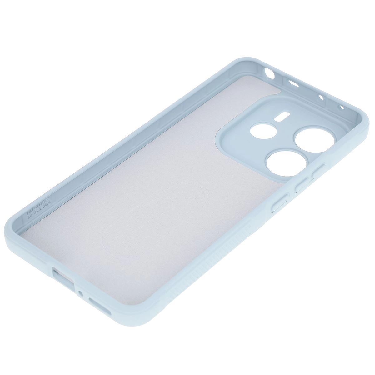 Etui Bizon Tur do Xiaomi Redmi Note 14 5G Jasnoniebieskie