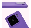 Etui Bizon Silikonowe Soft do Xiaomi 15 Fioletowy