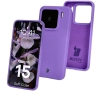 Etui Bizon Silikonowe Soft do Xiaomi 15 Fioletowy