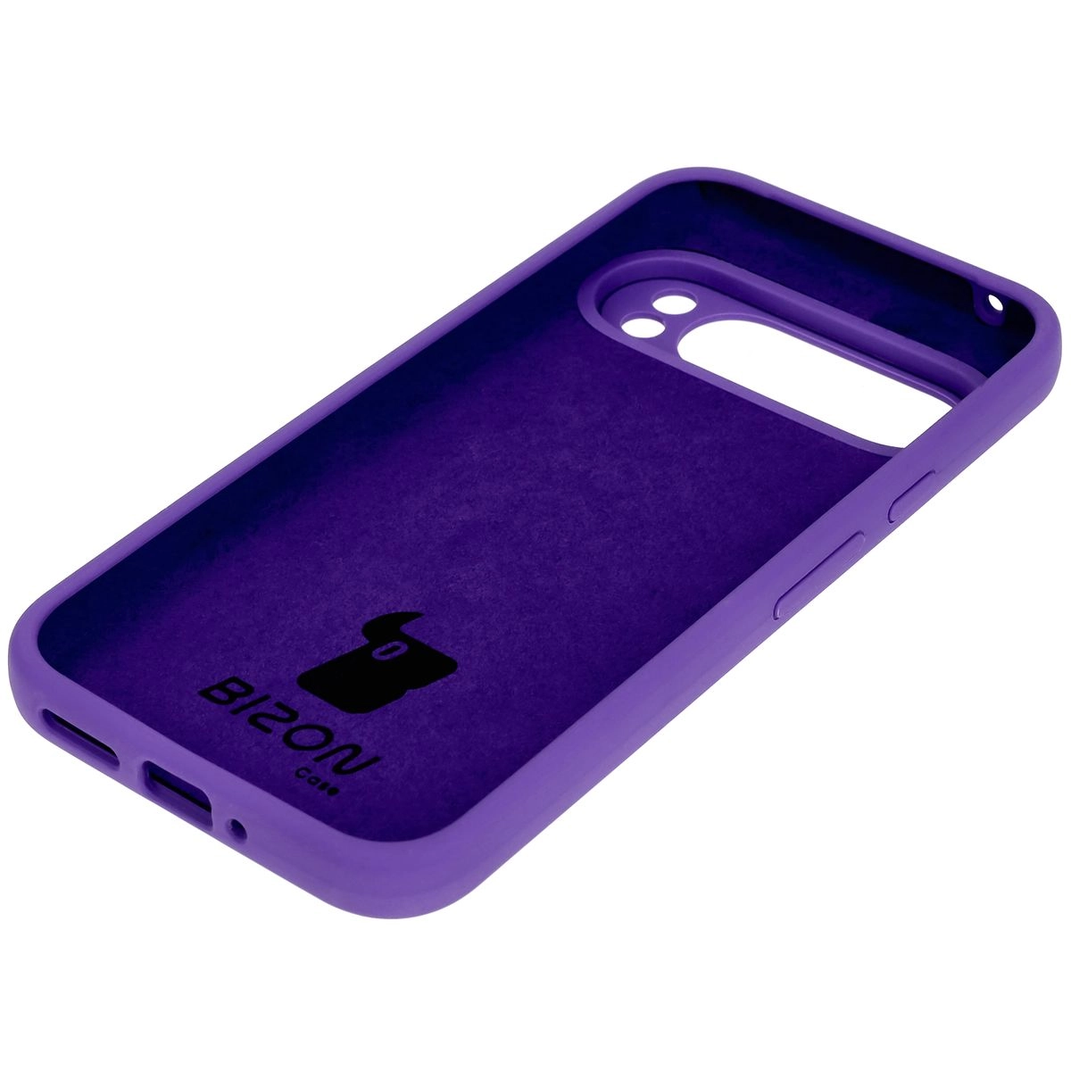 Etui Bizon Silikonowe Soft do Google Pixel 9 Pro XL Fioletowy