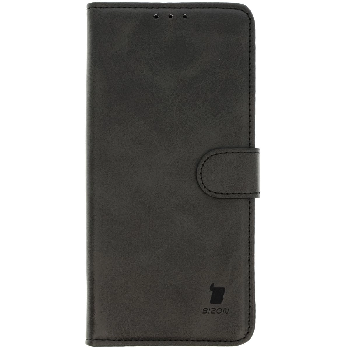 Etui Bizon z klapką Pocket do Xiaomi Redmi Note 14 Pro 5G/Poco X7 Czarny