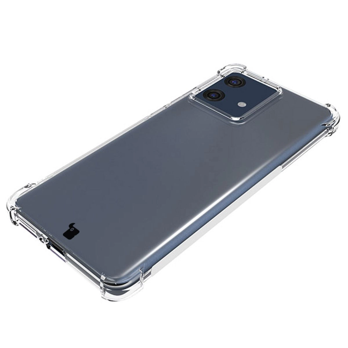 Etui Bizon Elastyczne Salpa do Motorola Edge 40 Neo Przezroczysty