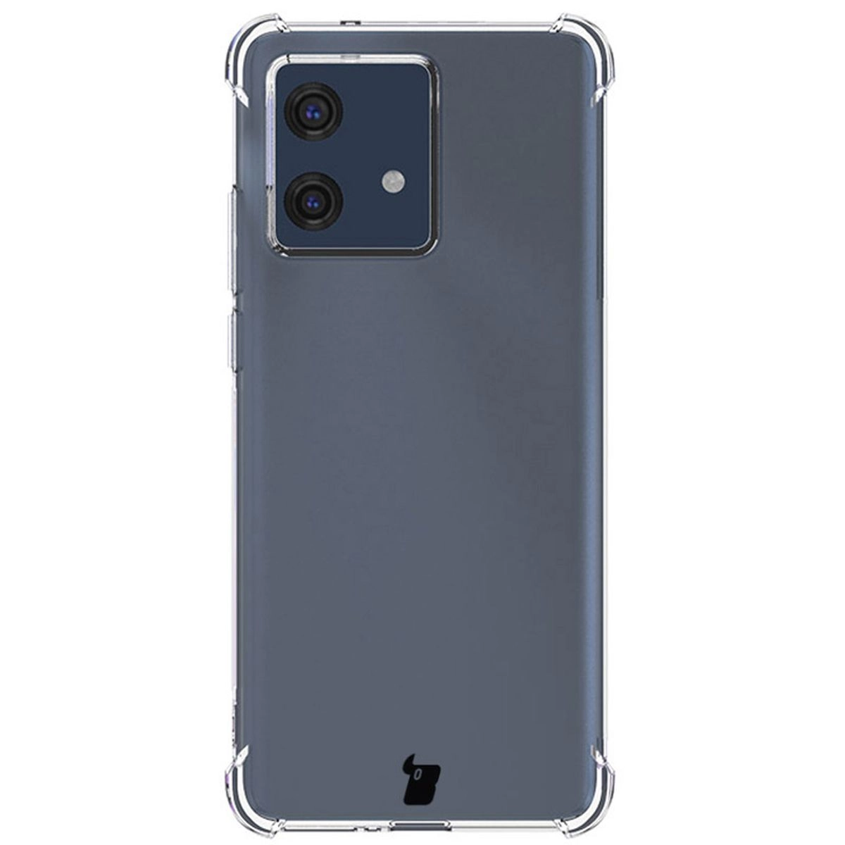 Etui Bizon Elastyczne Salpa do Motorola Edge 40 Neo Przezroczysty