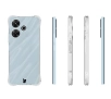 Etui Bizon Elastyczne Salpa do Xiaomi Redmi 13 4G Przezroczysty