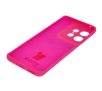 Etui Bizon Silikonowe Soft do Motorola Edge 50 Pro Neonowo-różowy