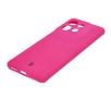 Etui Bizon Silikonowe Soft do Motorola Edge 50 Pro Neonowo-różowy