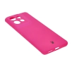 Etui Bizon Silikonowe Soft do Motorola Edge 50 Pro Neonowo-różowy