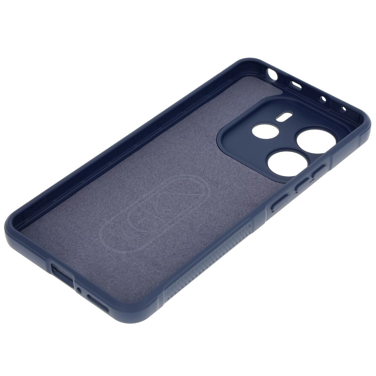 Etui Bizon Tur do Xiaomi Redmi Note 14 5G Granatowy