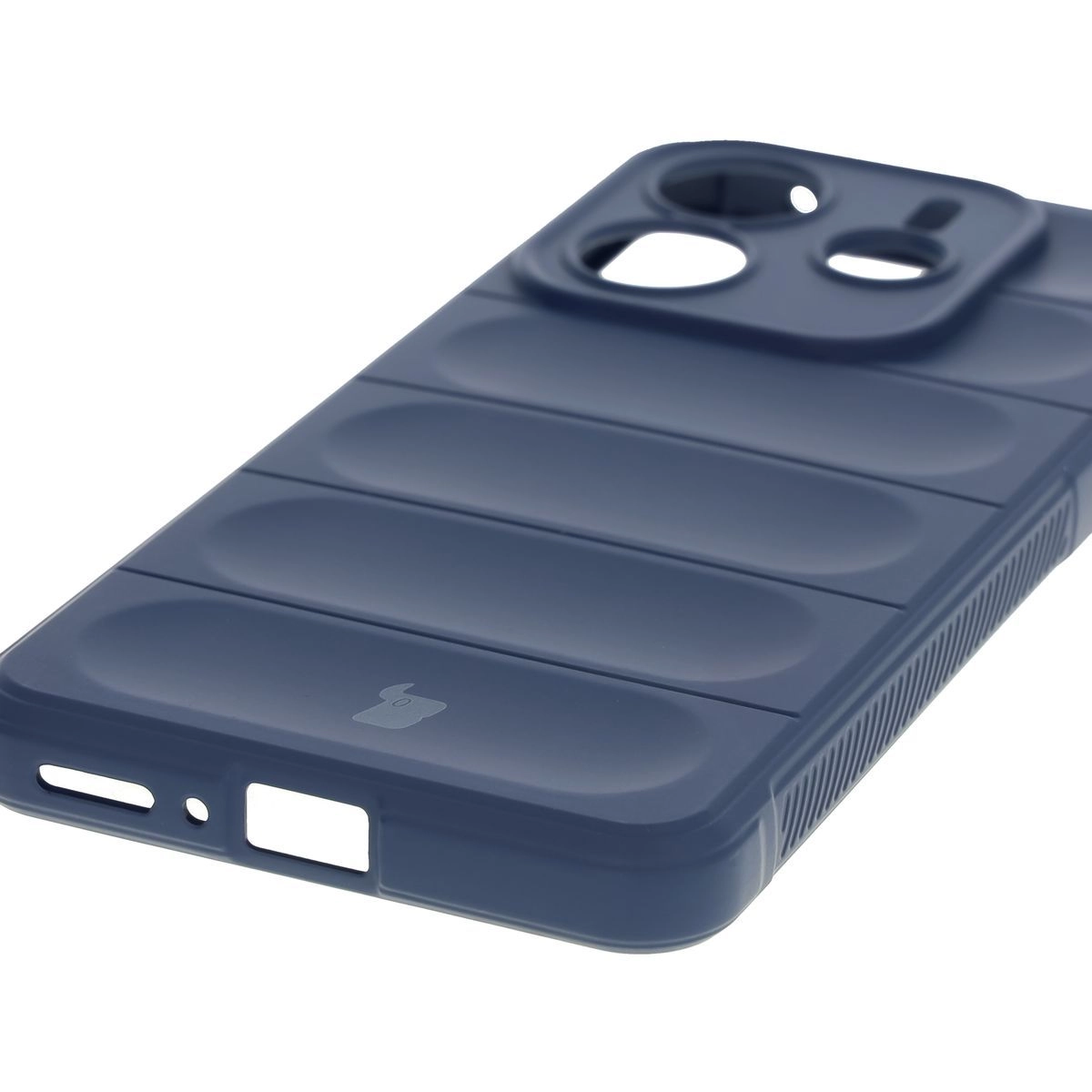 Etui Bizon Tur do Xiaomi Redmi Note 14 5G Granatowy