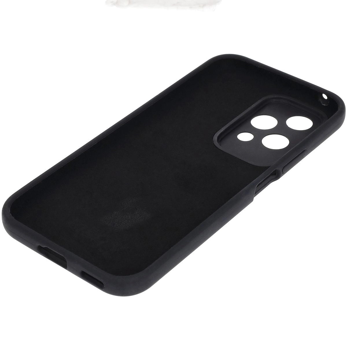 Etui Bizon Silikonowe Soft do Honor 200 Lite Czarny