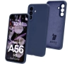 Etui Bizon Silikonowe Soft do Galaxy A56 5G Ciemno-niebieski