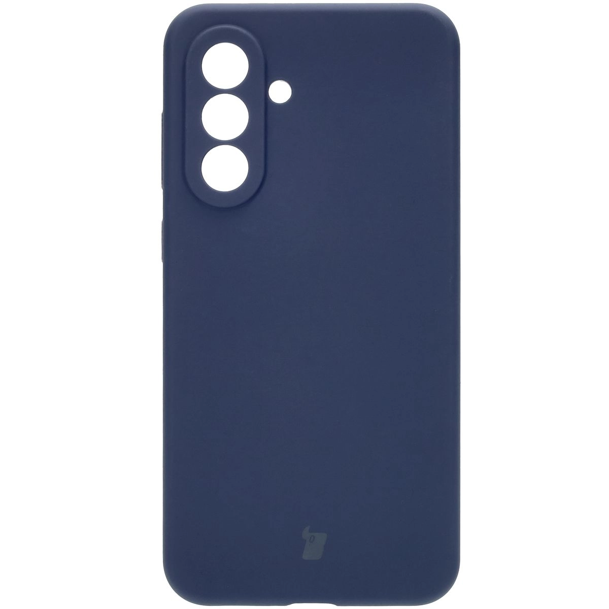 Etui Bizon Silikonowe Soft do Galaxy A56 5G Ciemno-niebieski