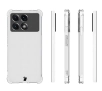 Etui Bizon Elastyczne Salpa do Xiaomi Poco X6 Pro Przezroczysty