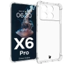 Etui Bizon Elastyczne Salpa do Xiaomi Poco X6 Pro Przezroczysty