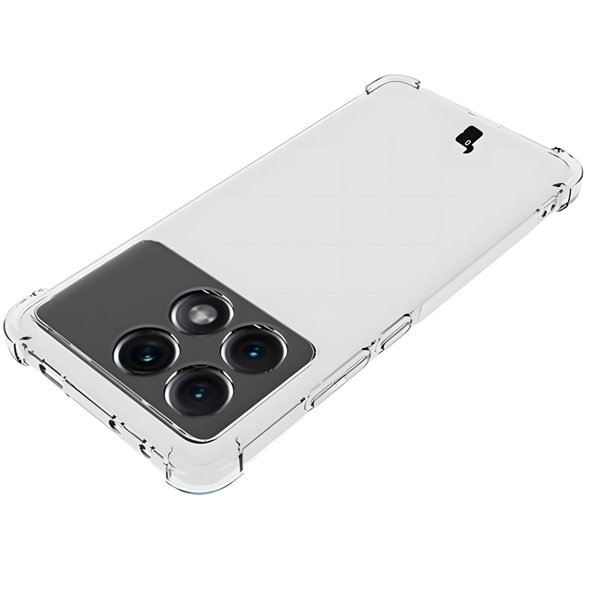 Etui Bizon Elastyczne Salpa do Xiaomi Poco X6 Pro Przezroczysty