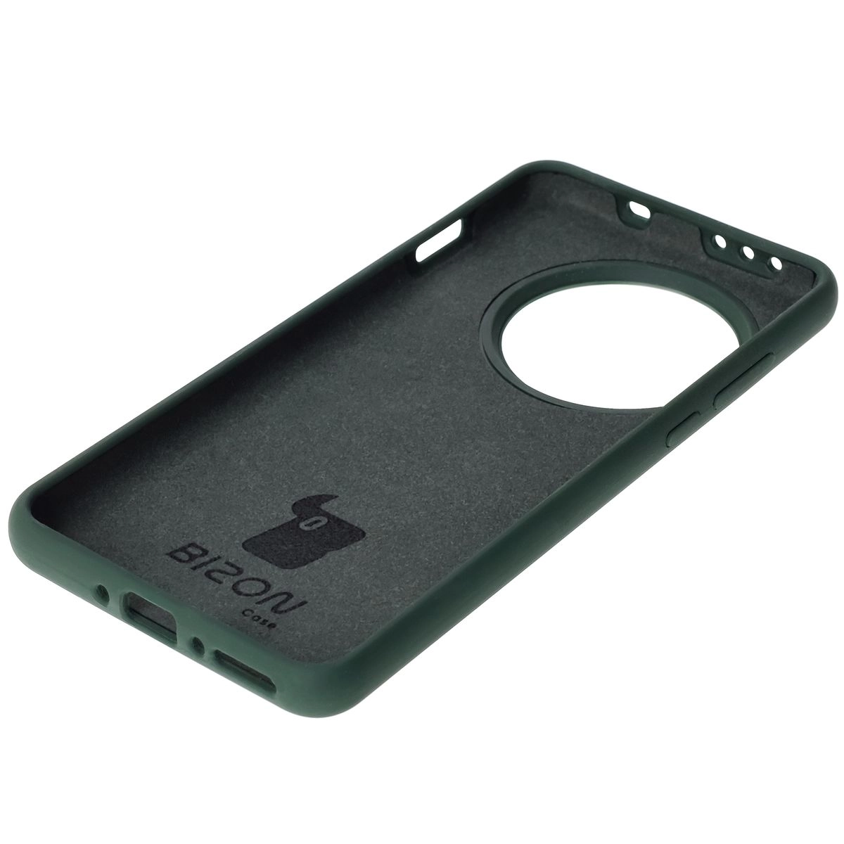 Etui Bizon Silikonowe Soft do OnePlus 13 Ciemnozielony