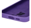 Etui Bizon Silikonowe Soft do Galaxy S24 FE Fioletowy