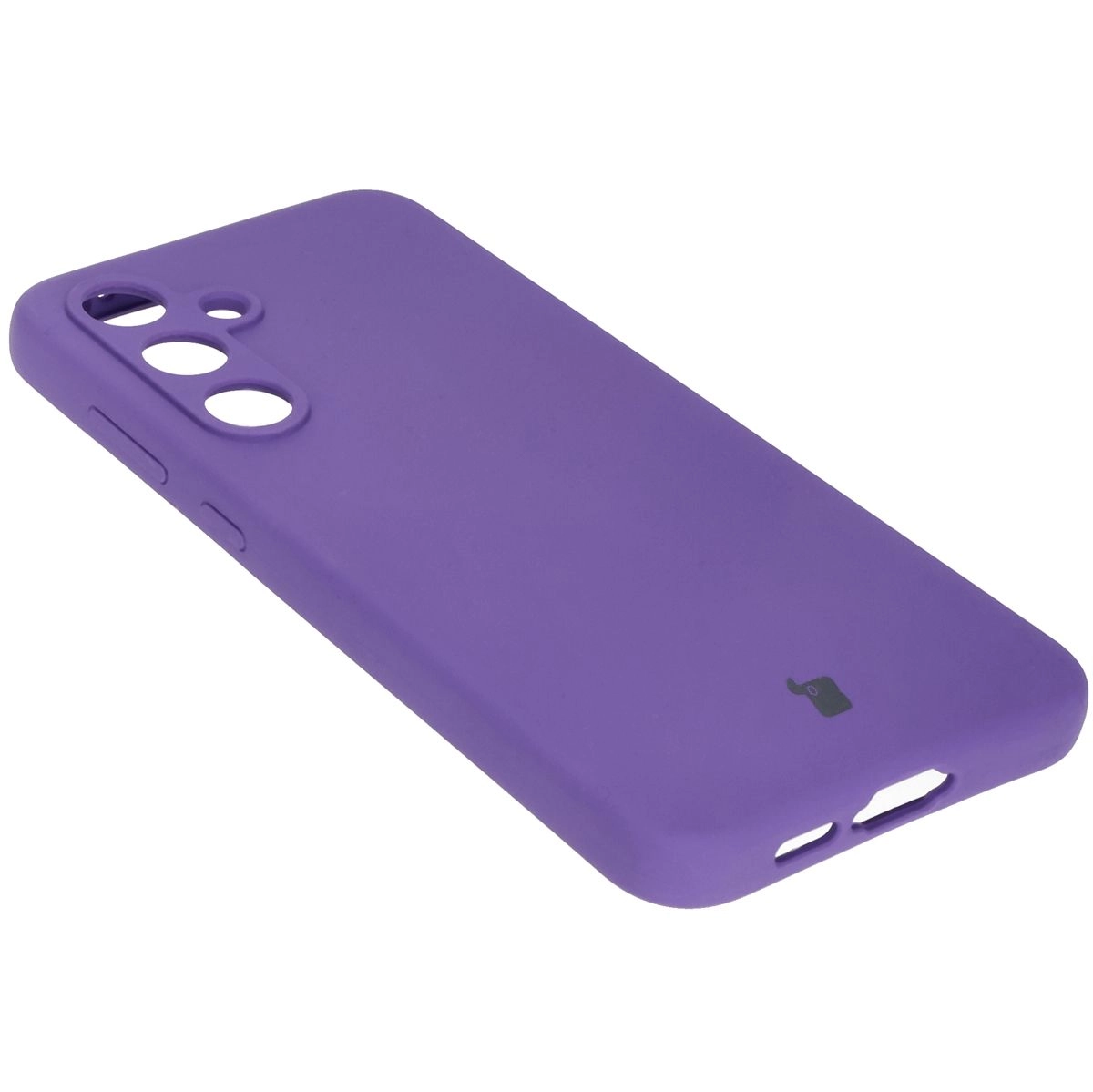 Etui Bizon Silikonowe Soft do Galaxy S24 FE Fioletowy