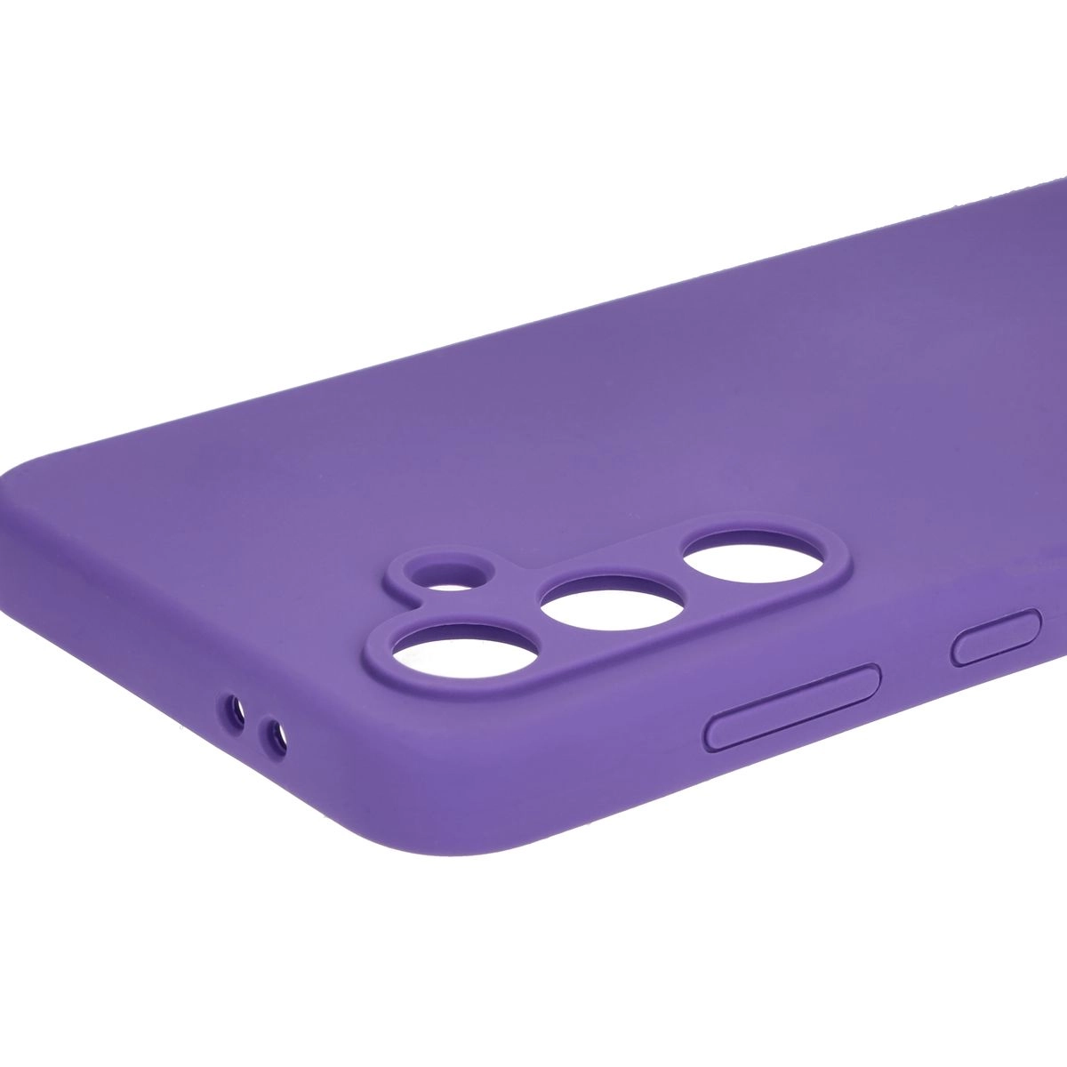 Etui Bizon Silikonowe Soft do Galaxy S24 FE Fioletowy