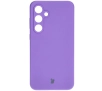 Etui Bizon Silikonowe Soft do Galaxy S24 FE Fioletowy