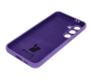 Etui Bizon Silikonowe Soft do Galaxy S24 FE Fioletowy