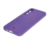 Etui Bizon Silikonowe Soft do Galaxy S24 FE Fioletowy