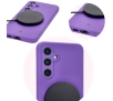 Etui Bizon Silikonowe Soft do Galaxy S24 FE Fioletowy