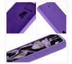 Etui Bizon Silikonowe Soft do Galaxy S24 FE Fioletowy