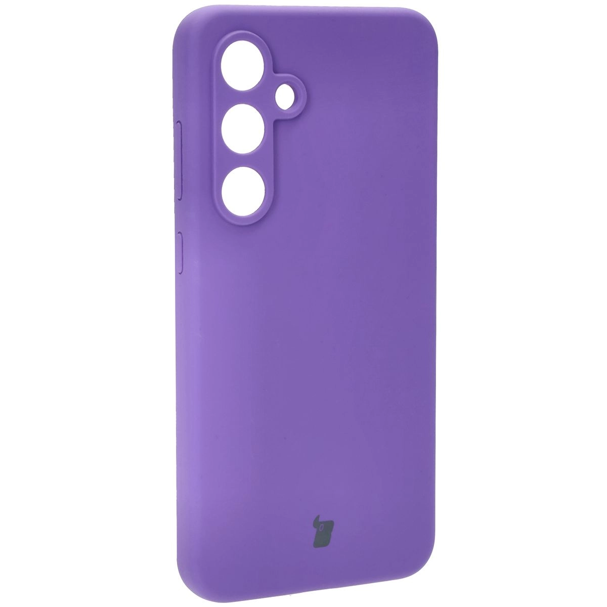 Etui Bizon Silikonowe Soft do Galaxy S24 FE Fioletowy